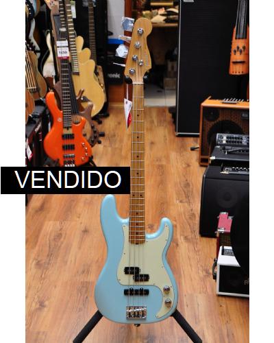 Fender LTD American Professional PJ MN Rstnk Daphne Blue